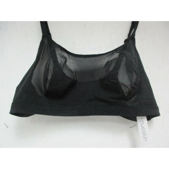 Adore Me  Women's  Unlined Nueskin Olympia Bra Black Size Medium New!!!! - Picture 2 of 2